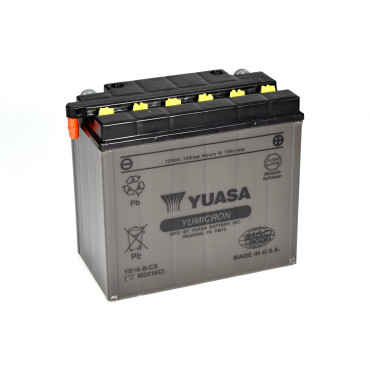 מצבר אופנוע Yuasa YB16-B-CX