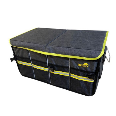 ארגונית לרכב גדולה 58x33x30 ס"מ נפח 56 ליטר XL קקטוס CACTUS