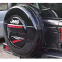 JEEP WRANGLER כיסוי גלגל מקורי ג'יפ רנגלר 2020 ומעלה כולל לוגו כיסוי מקורי ABS שחור