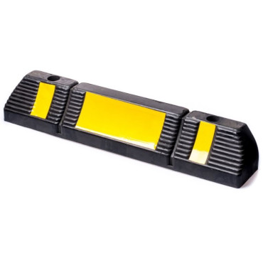  ROHER TOOLS פס בלימה מעצור חניה לרכב סטופר עשוי גומי קשיח כולל מחזיר אור