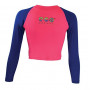 חולצת שחייה גלישה וחתירה ראשגארד RASH GUARD שרוול ארוך ילדים, הגנה גבוהה מקרני UV +50 אידיאלי לספורט ימי ושהייה בשמש נשיונל ג'יאוגרפיק ™National Geographic