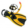 מארז ציוד צלילה מסדרת Expedition, דגם REEF CRUIZER  כולל מסכה שנורקל וסנפירים תוצרת נשיונל ג'יאוגרפיק  ™ - National Geographic 