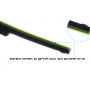 מגב סיליקון גמיש מקשה אחת אוניברסלי לרכב וישר "14 אורך 350 מ"מ תוצרת V8 MAX POWER כולל 10 מתאמים