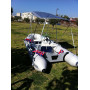 SEAPRO סירה גומי מקצועית רצפת אלומיניום קשיחה אורך 4.7 מטר תקן CE