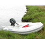 SEAPRO סירה גומי מקצועית רצפת אלומיניום קשיחה אורך 2.7 מטר תקן CE